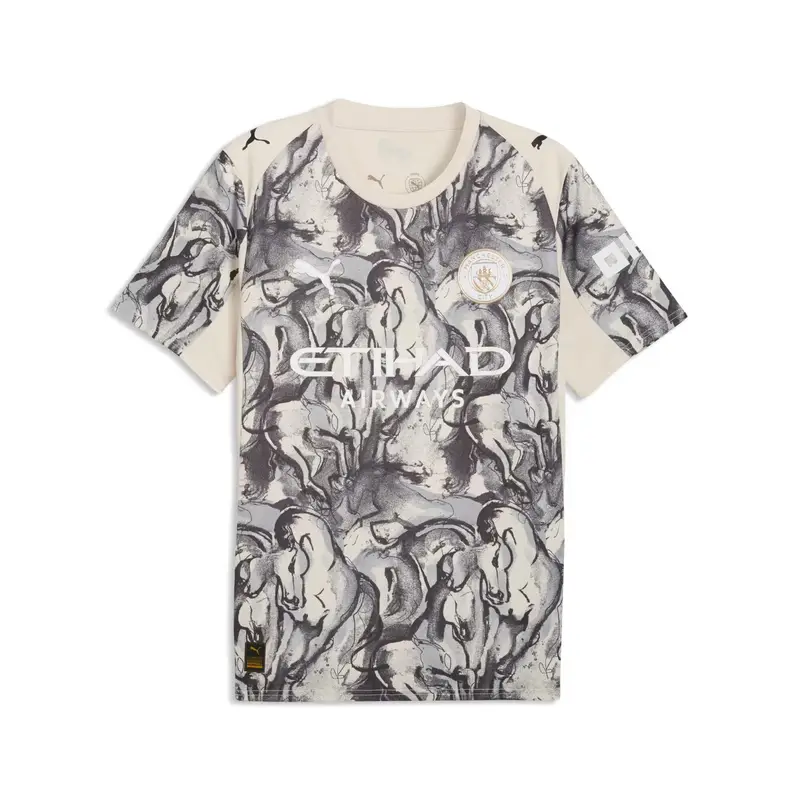 Maglietta Manchester City Yoh 2025/26 Blanc