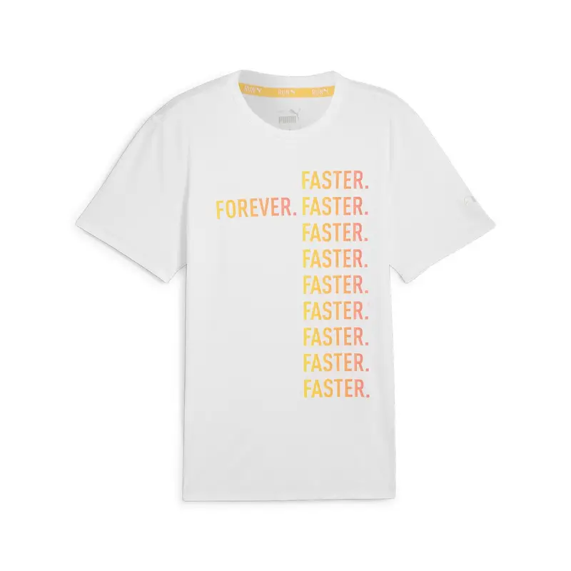 Maglietta PUMA Run Favorites Forever Faster da uomo | Puma Bianco