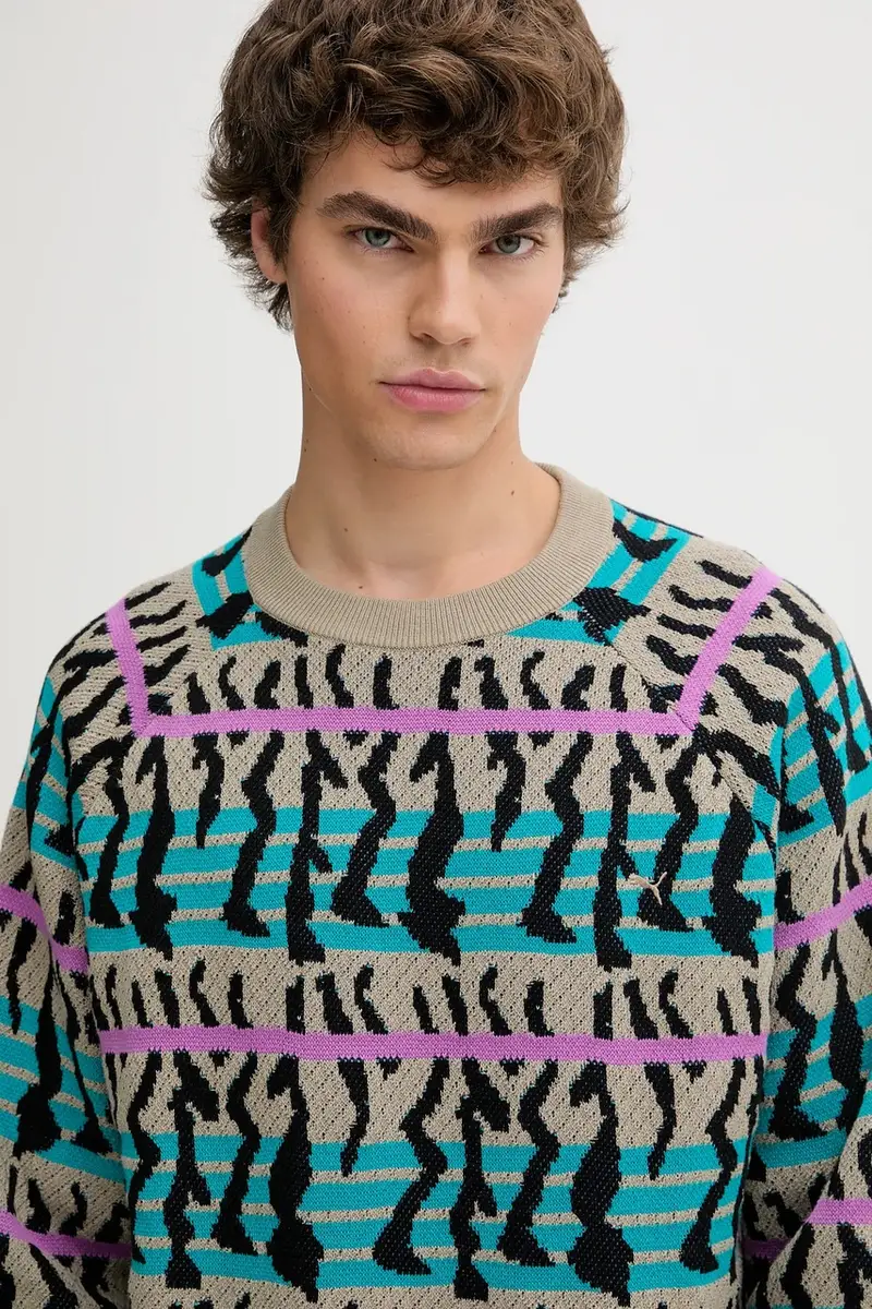 maglione uomo colore verde 632499 miniatura 4