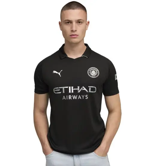 Manchester City 25/26 Away - maglia calcio - uomo Black