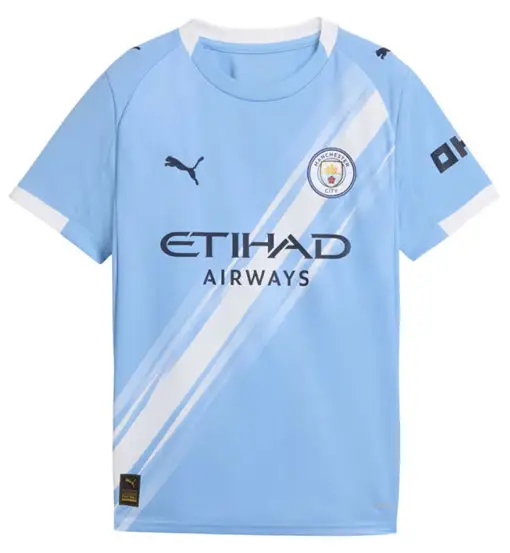 Manchester City 25/26 Home Jr - maglia calcio - ragazzo Blue