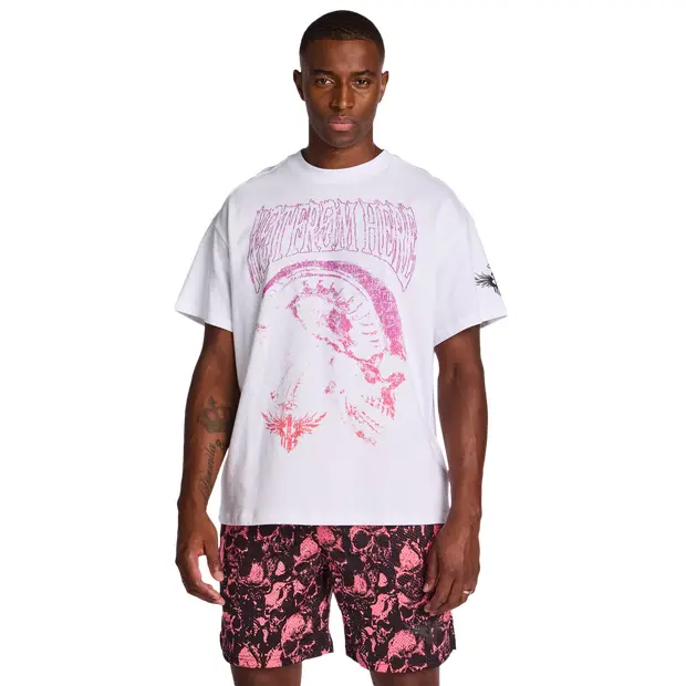 Melo male Magliette - Bianco - Jersey di cotone - Foot Locker White