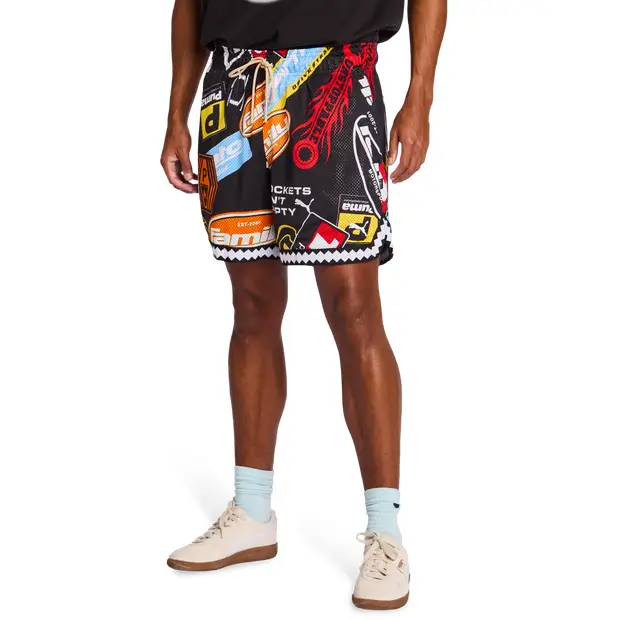 Melo Uomo - Pantaloncini Nero - Mesh Black