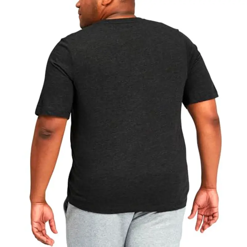 PUMA Men's Big & Tall Essentials TEE, Dark Gray Heather, 3XL miniatura 2