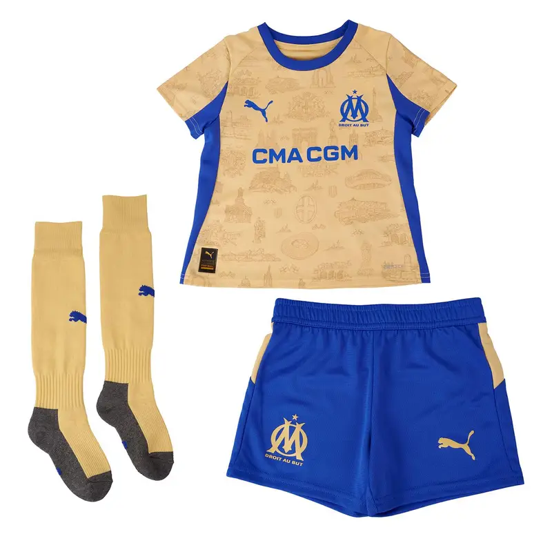 Mini kit bambino OM Special Edition 2025/26 Doré