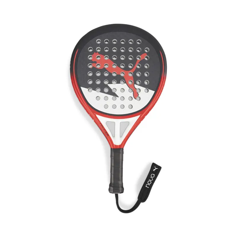 NOVA PADEL ELITE CTR PUMA Black White Active Red | Puma Nero
