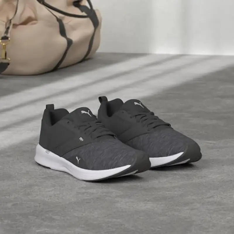 PUMA Nrgy Comet, Running Shoes Unisex-Adulto, Black White, 43 EU miniatura 2