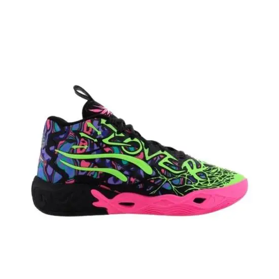 Nuove PUMA LaMelo Ball MB 04 Heem 310837-01 Taglie Uomo EU 41 rosa/verde miniatura 5