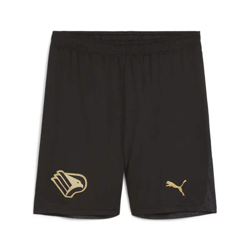 Palermo F.C. Shorts Away 24/25 da uomo PUMA Black Gold | Puma Nero