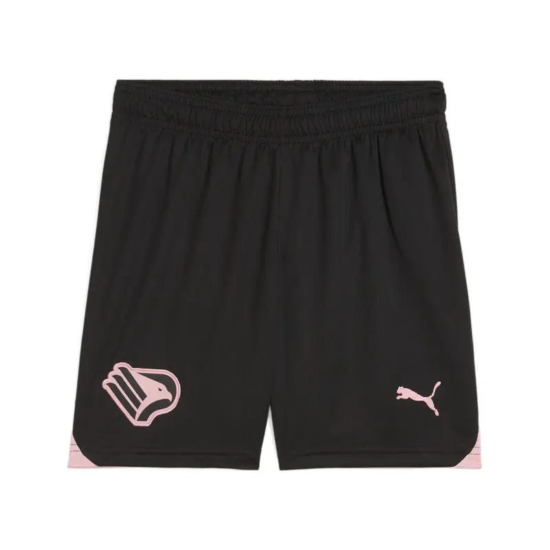 Palermo F.C. Shorts per ragazzi PUMA Black Team Light Pink | Puma Nero