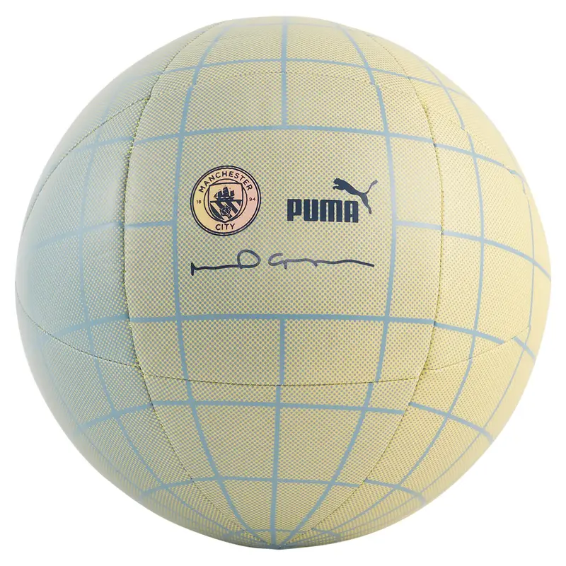 Pallone da calcio Manchester City ftblSTATEMENT PUMA Light Straw Bold Blue Beige | Puma Blu