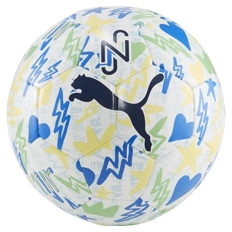 Pallone da calcio NEYMAR JR Graphic PUMA White Multicolor | Puma Bianco