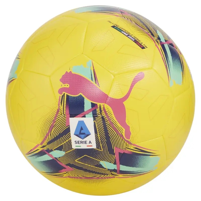 Pallone Da Calcio Orbita Serie A Hyb Giallo 5