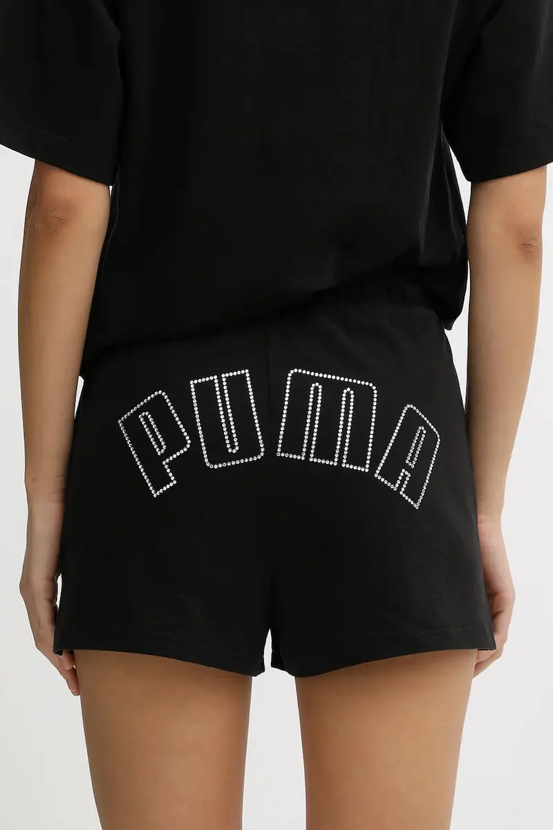 pantaloncini in cotone PUMA x A$AP ROCKY Nero miniatura 3