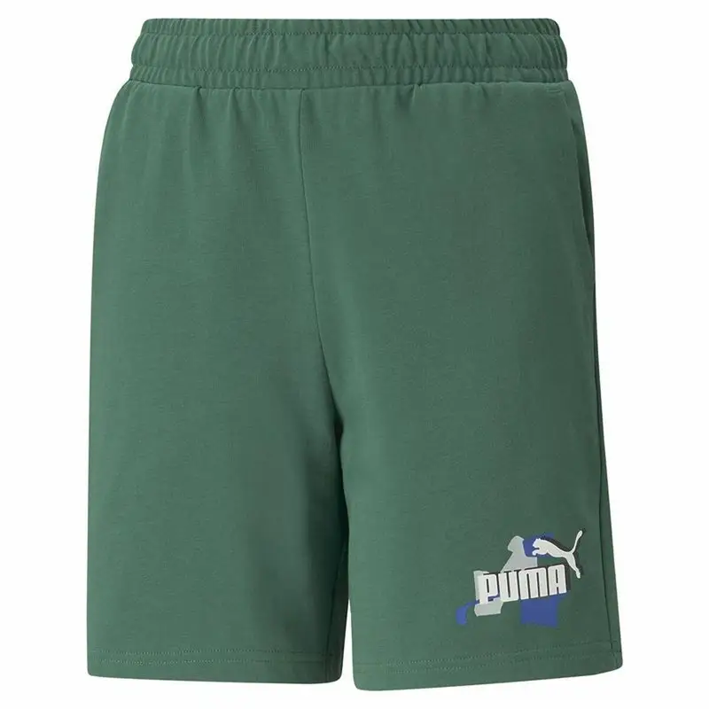 Pantaloncini Sportivi per Bambini Puma Puma Essentials+ Street Art Verde | Puma