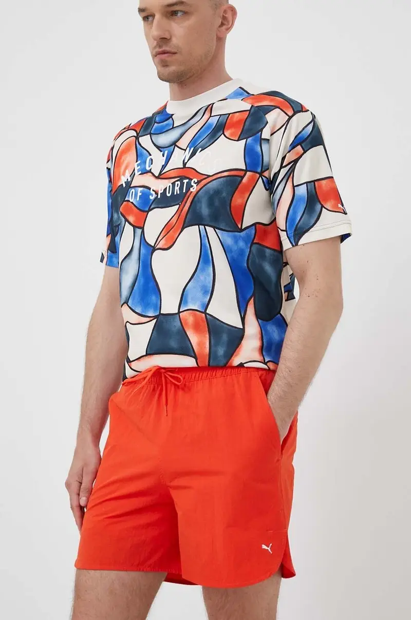 pantaloncini uomo Arancione