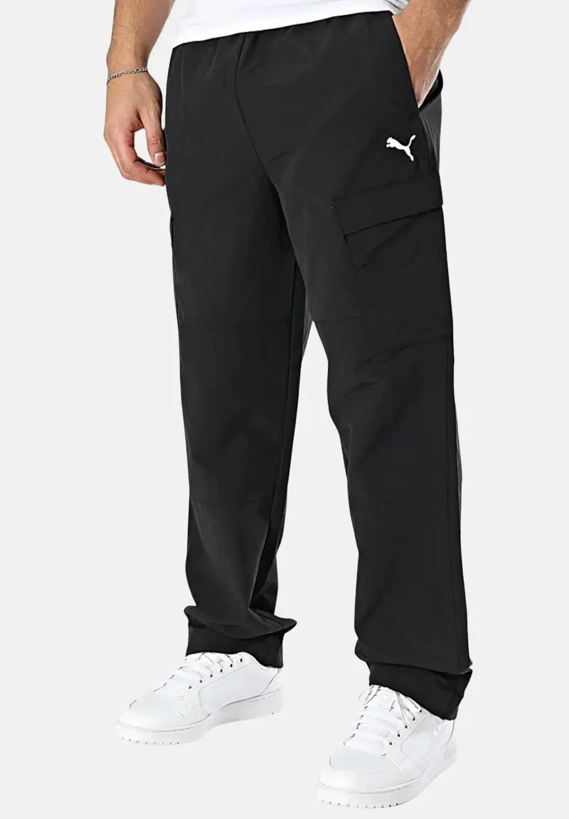 Pantalone sportivo cargo WARDROBE ESS nero da uomo