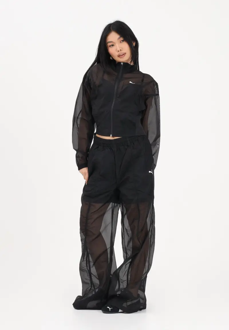 Pantalone sportivo Dare To nero da donna miniatura 2