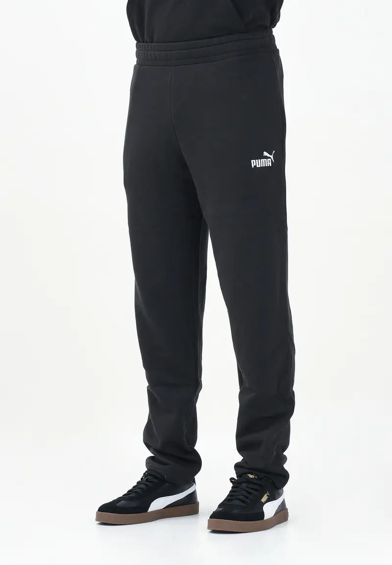 PUMA Pantalone sportivo Essentials nero da uomo