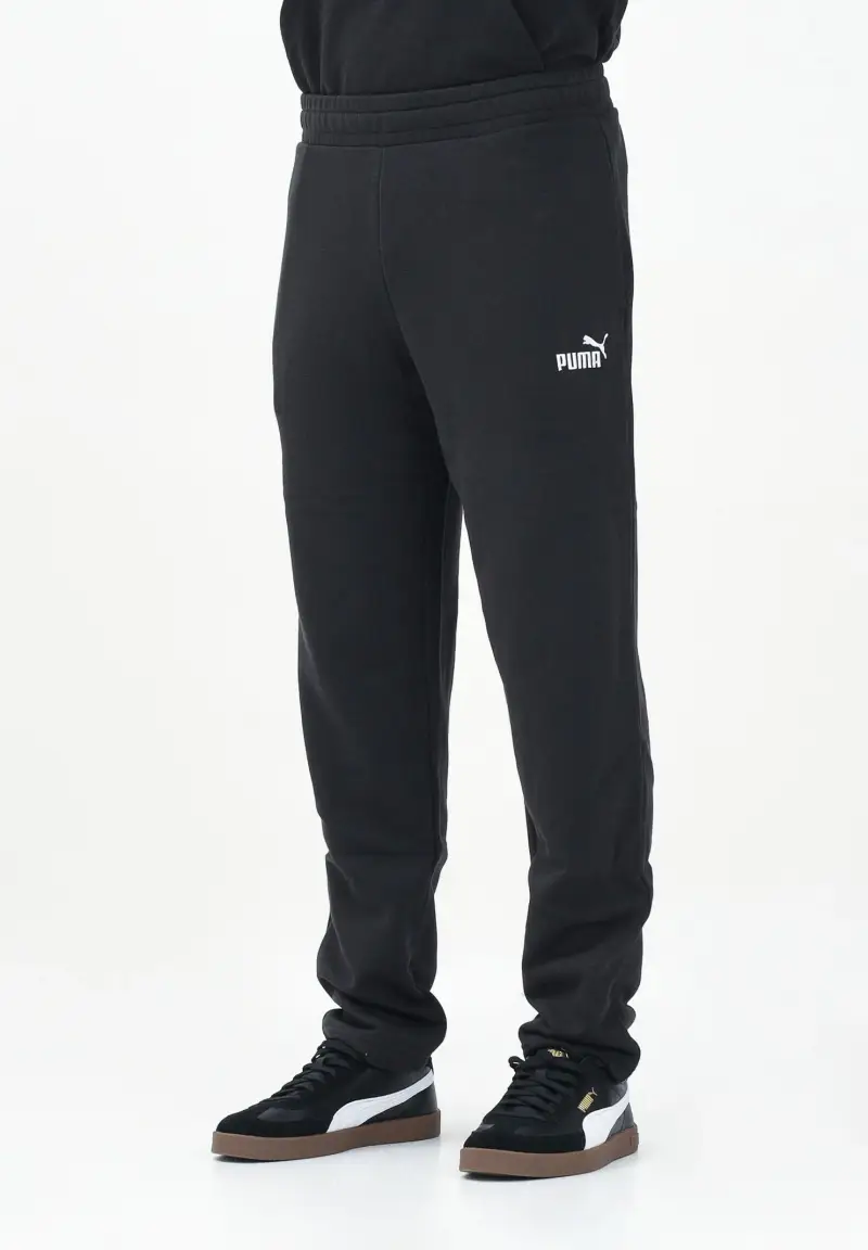 Puma Pantaloni sportivi Essentials nero da uomo