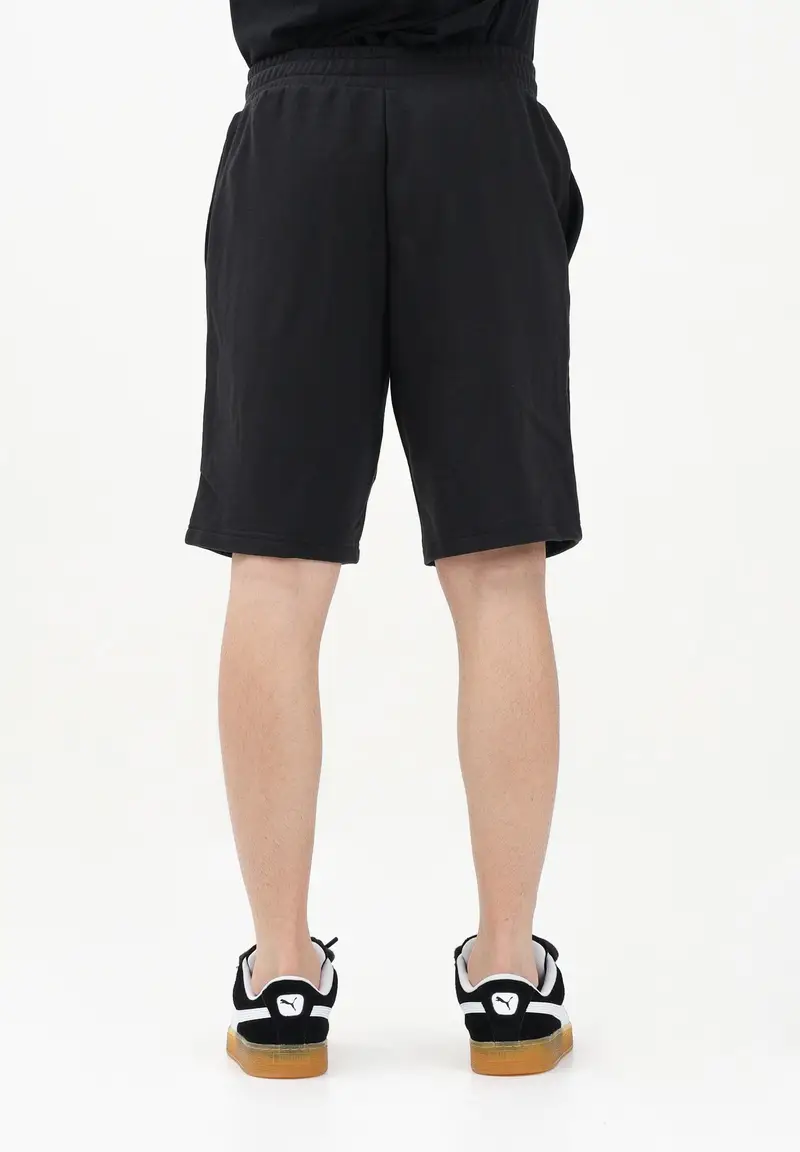 PUMA Pantalone sportivo Essentials No. 1 Logo 10" nero da uomo miniatura 2