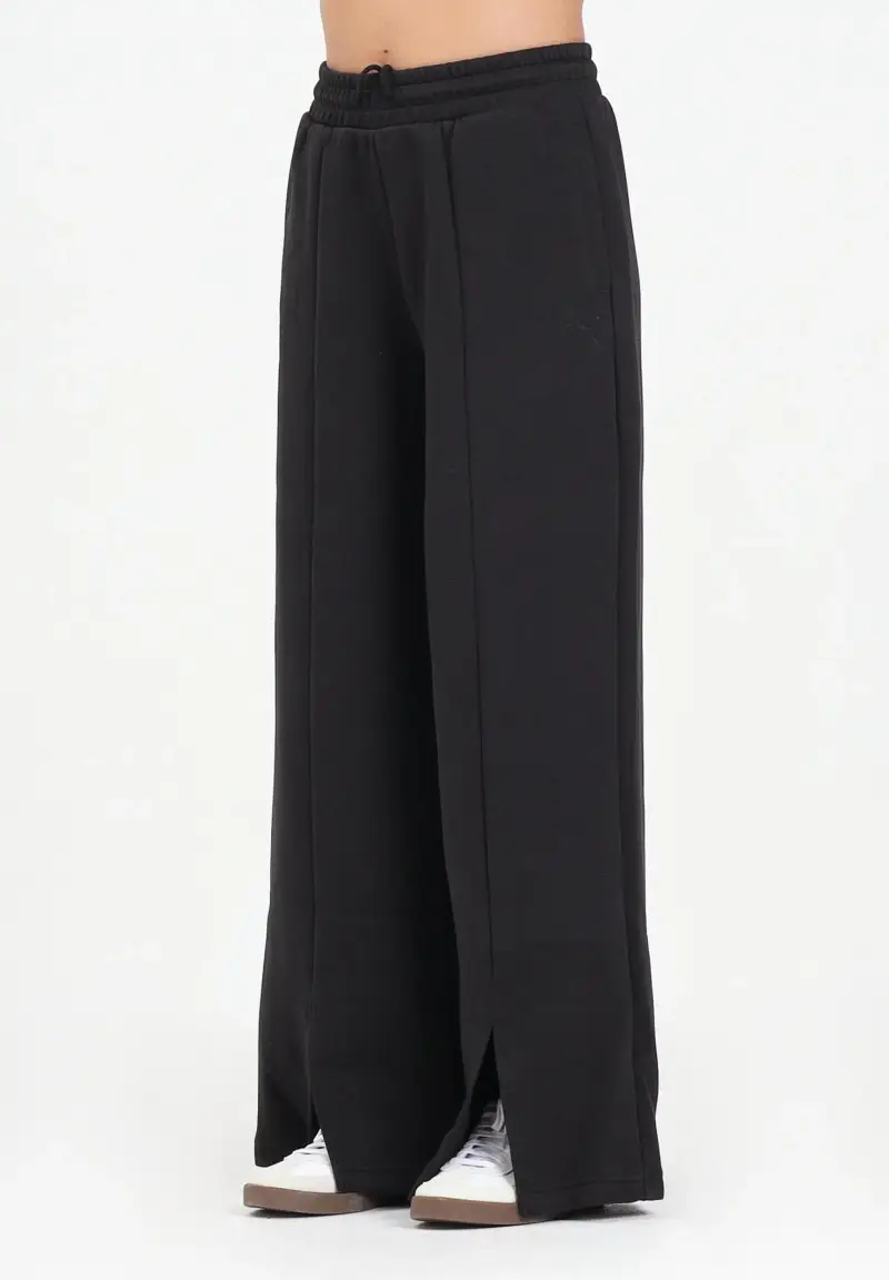 Pantalone sportivo Essentials Relaxed nero da donna