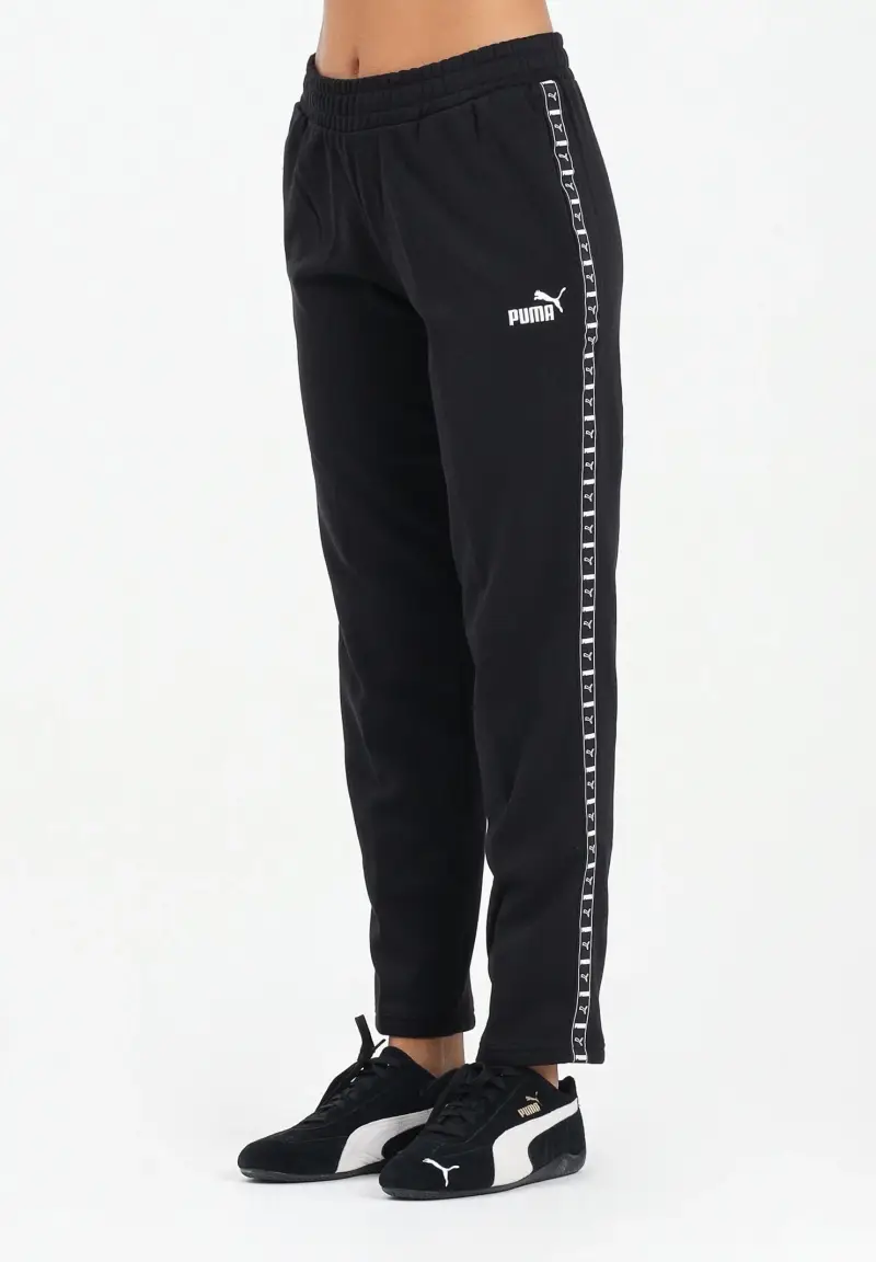 Pantalone sportivo Essentials Tape nero da donna