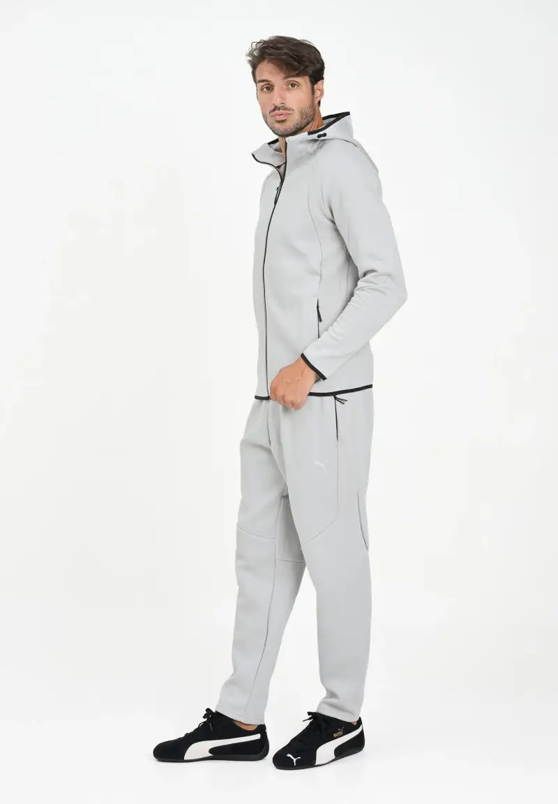 Pantalone sportivo Evostripe grigo da uomo miniatura 2