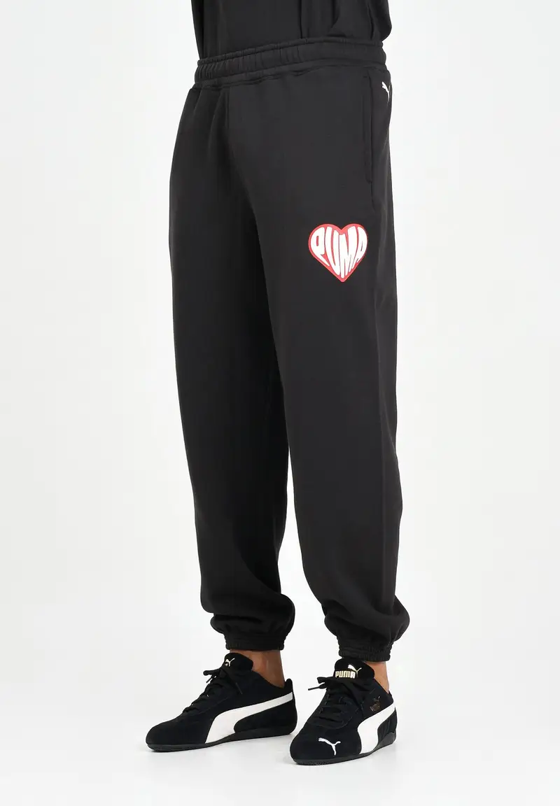 PUMA Pantalone sportivo HooperHotline nero da uomo