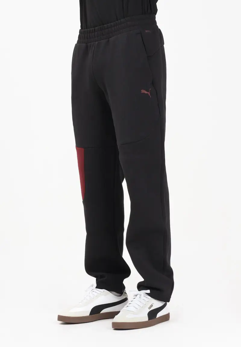 Pantalone sportivo nero da uomo