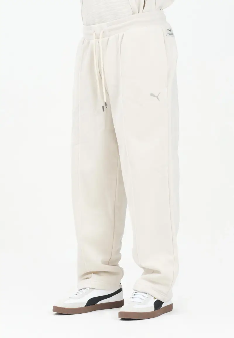 Pantalone sportivo PUMA Class panna da uomo