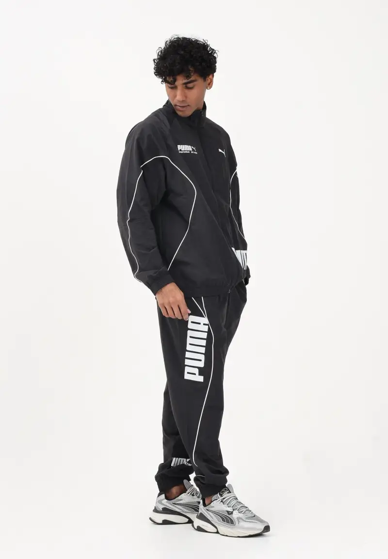 Pantalone sportivo PUMA Sport nero da uomo miniatura 2