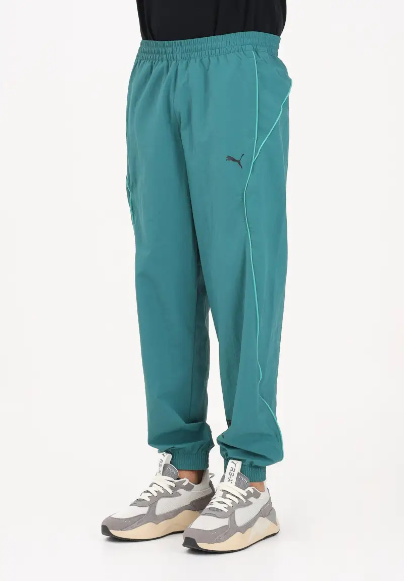 Pantalone sportivo PUMA Sport verde da uomo