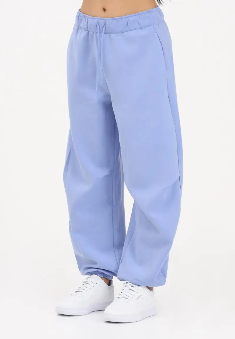 Pantalone sportivo PUMATECH SENSE dryCELL azzurro polvere da donna
