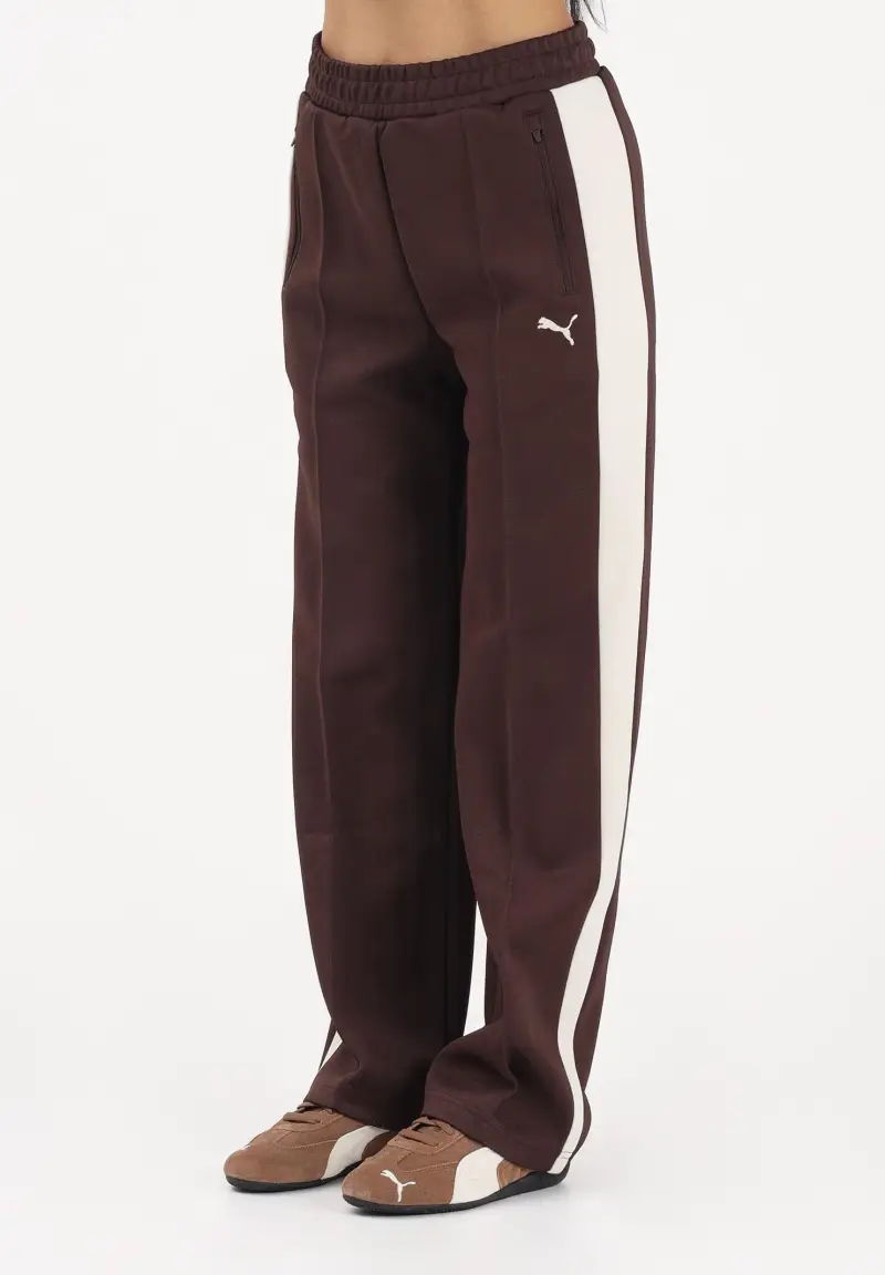 Pantalone sportivo T7 Always marrone da donna