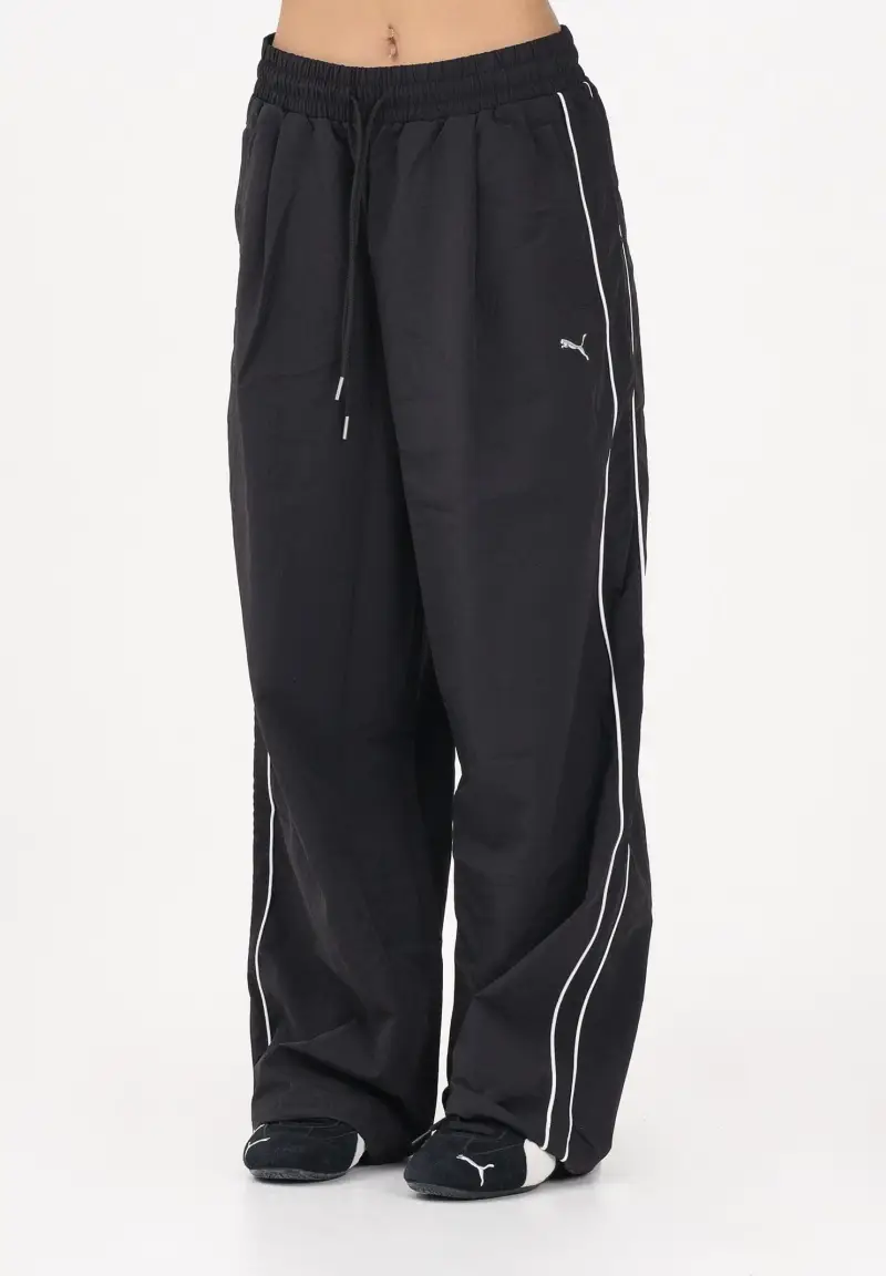 Pantalone sportivo T7 nero da donna