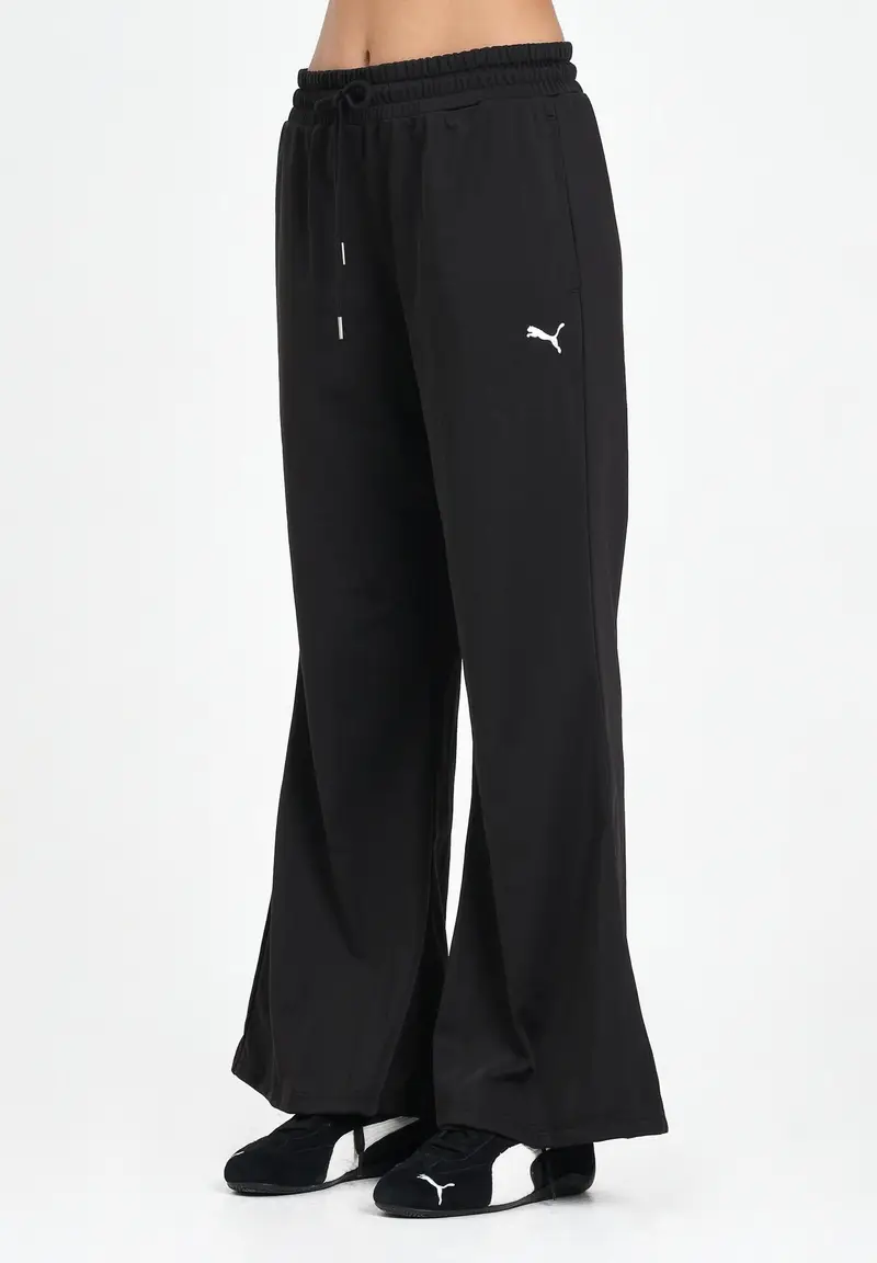 PUMA Pantalone sportivo Wardrobe Essentials nero da donna
