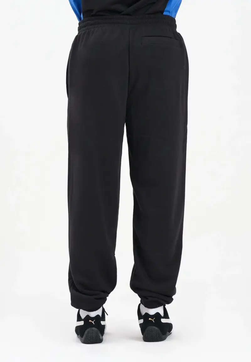 Pantalone sportivo Wardrobe Essentials nero da uomo miniatura 3