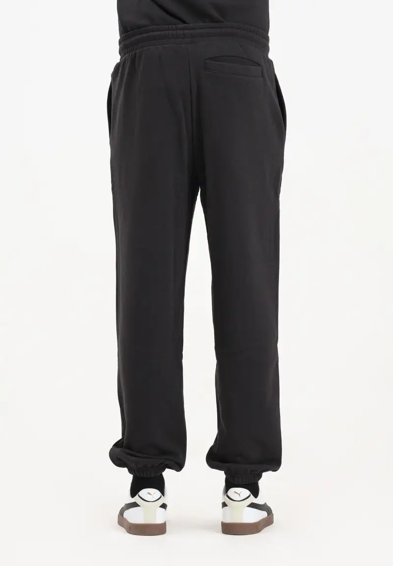 Pantalone sportivo Wardrobe Essentials nero da uomo miniatura 3