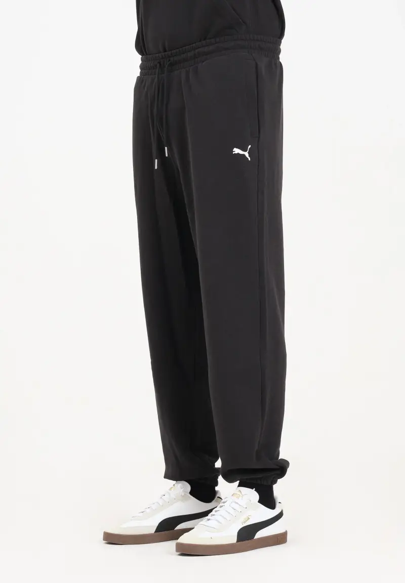 Pantalone sportivo Wardrobe Essentials nero da uomo