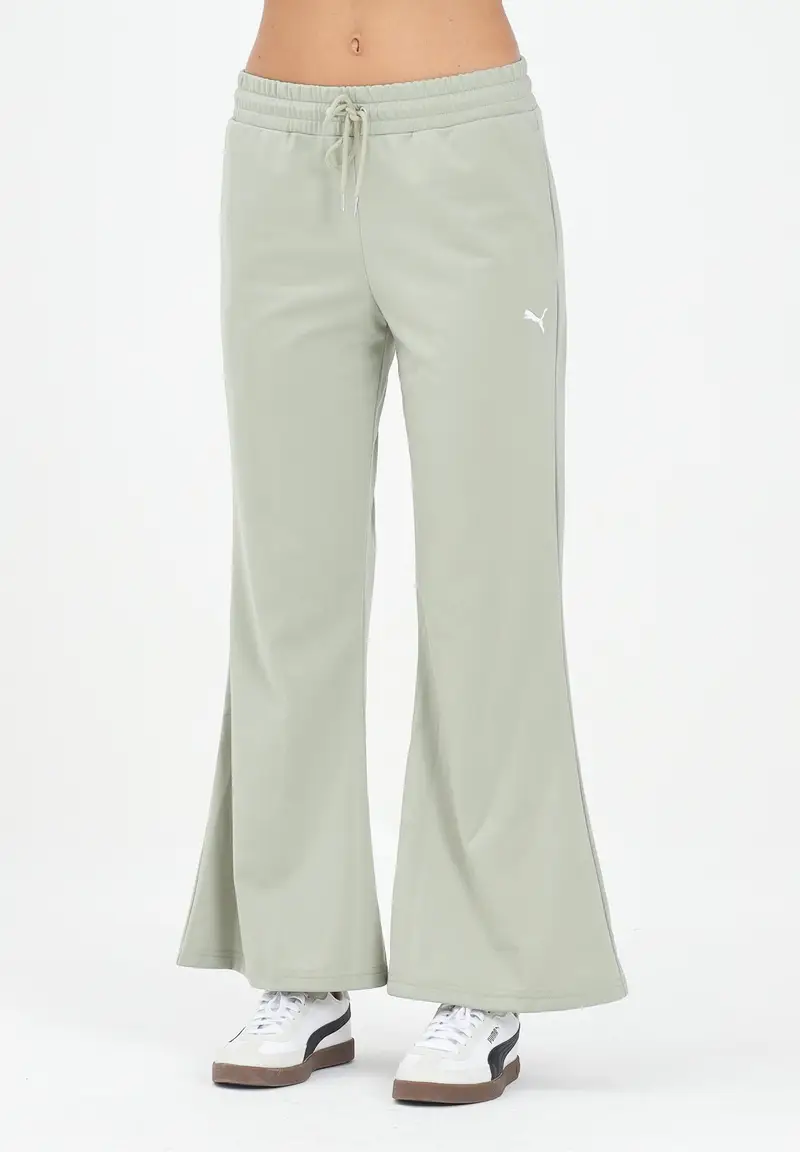 Pantalone sportivo Wardrobe Essentials verde da donna