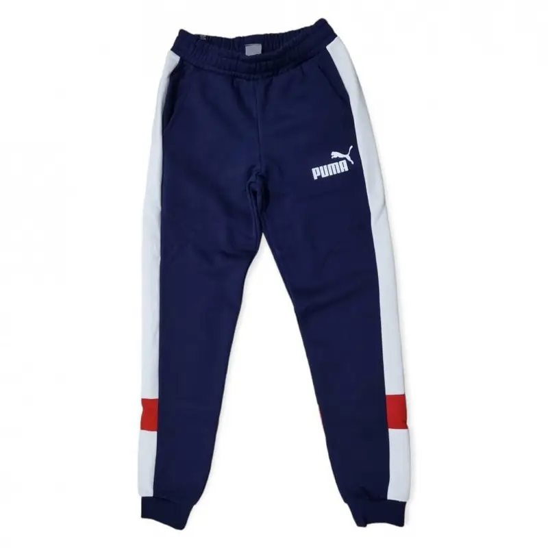 Pantalone uomo puma colorblock-% cotone/% poliestere-blu/rosso/bianco-- | Puma