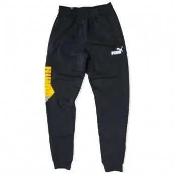Pantalone uomo puma power logo-% cotone/% poliestere-nero-- | Puma