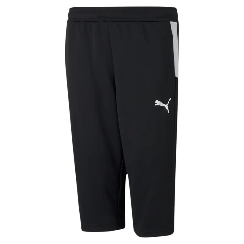 Pantaloni 3/4 per bambini Puma Team Liga Training Noir