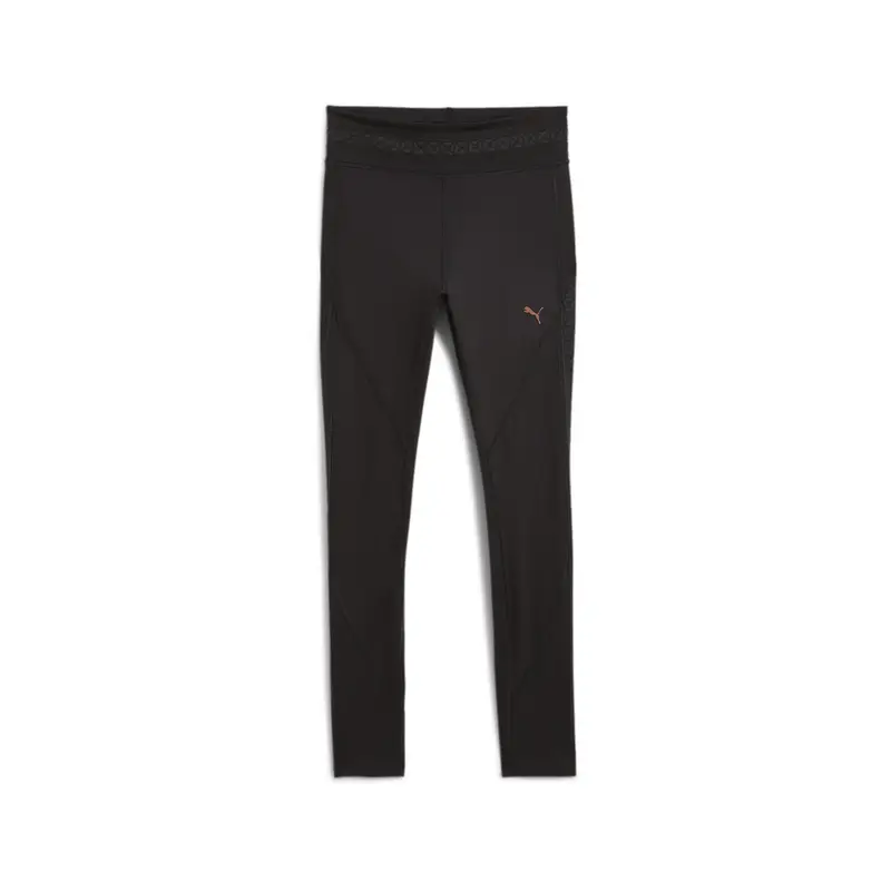 Pantaloni aderenti da training PUMA x PAMELA REIF in mesh da donna PUMA Black | Puma Nero