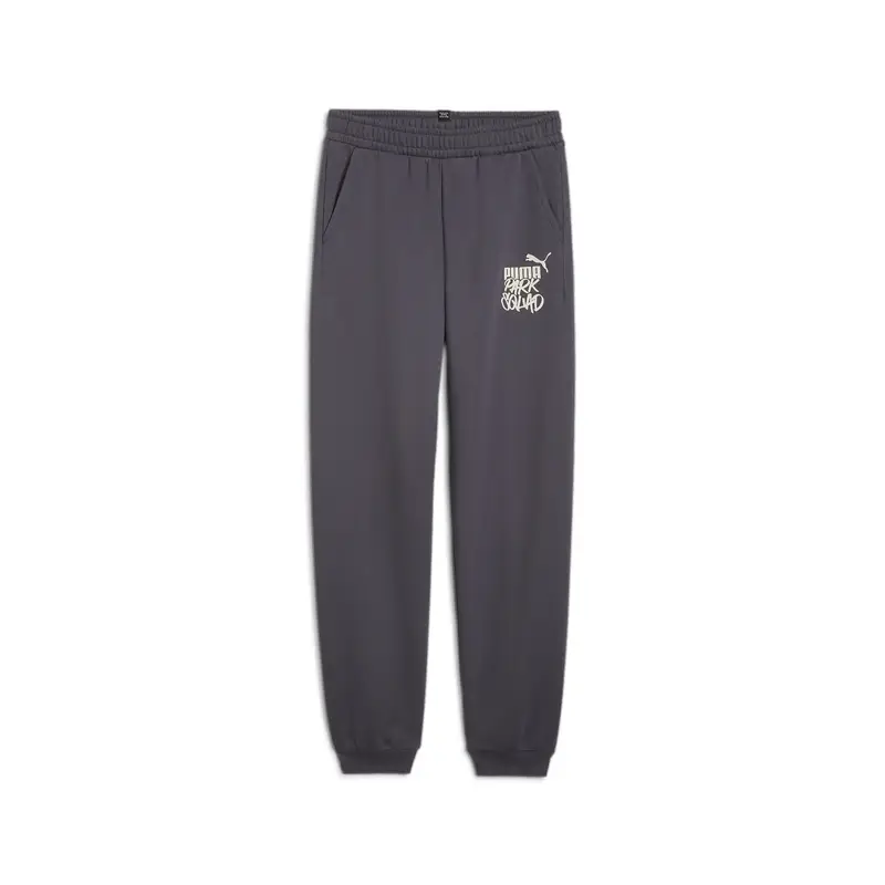 Pantaloni da bagno ESS+ MID 90s da ragazza PUMA Galactic Gray | Puma Grigio