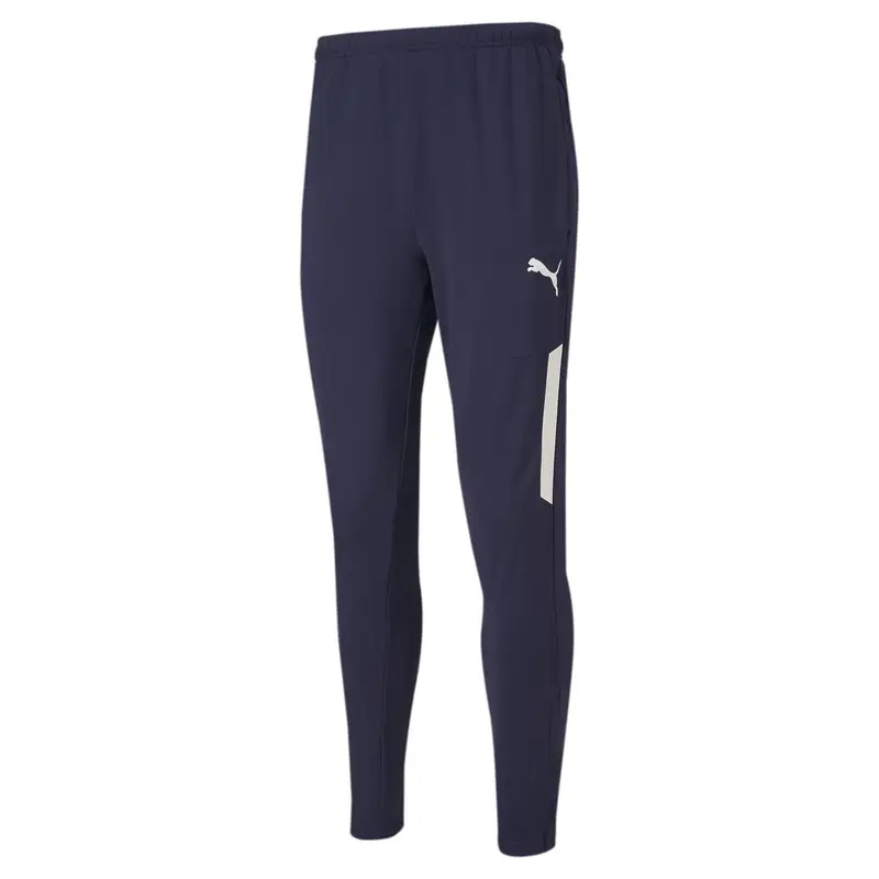 Pantaloni da calcio teamLIGA Pro Training uomo PUMA Peacoat White Blue | Puma Bianco