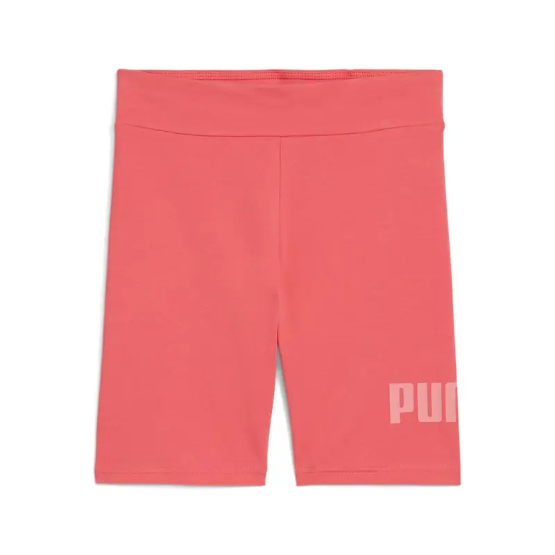 Pantaloni da ciclista con logo N° 1 ragazza Puma Essentials Rouge