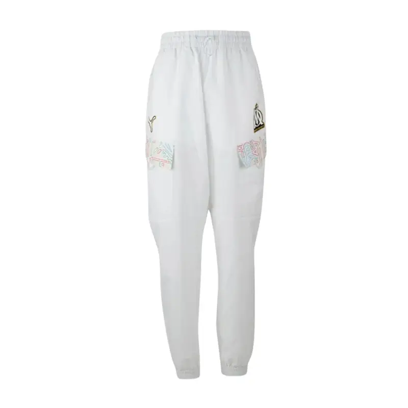 Pantaloni da ginnastica OM X Africa 2023/24 Blanc