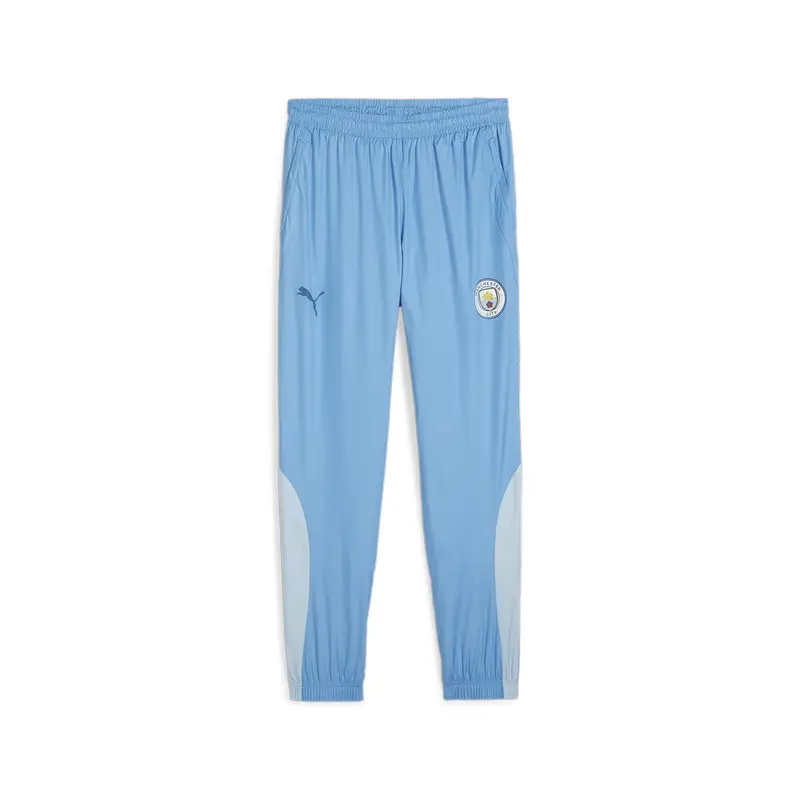 Pantaloni da ginnastica pre partita Manchester City PUMA Regal Blue Silver Sky | Puma Blu